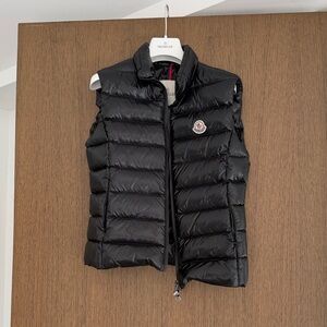 Moncler Women's Quilted Black Vest